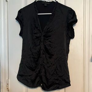 Express Design Studio size Large black blouse. LIKE NEW